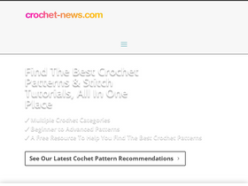 'crochet-news.com' screenshot