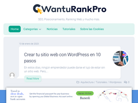 'qwanturankpro.com' screenshot