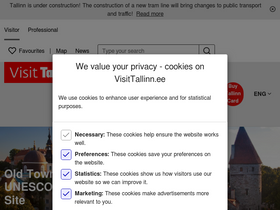 'visittallinn.ee' screenshot