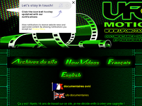 'ufomotion.xyz' screenshot