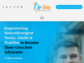 'lifeskillsadvocate.com' screenshot