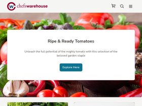 'chefswarehouse.com' screenshot