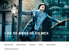 '50anosdefilmes.com.br' screenshot