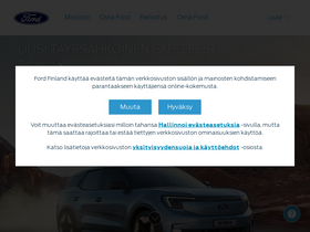 'ford.fi' screenshot