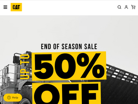 'catworkwear.com.au' screenshot