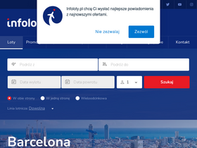 'infoloty.pl' screenshot