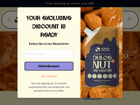 almondelight.com homepage screenshot