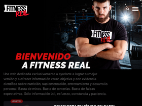'fitnessreal.es' screenshot