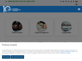 'asfromania.ro' screenshot