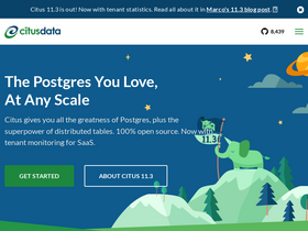 'citusdata.com' screenshot