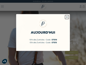 'le-tshirt-propre.fr' screenshot