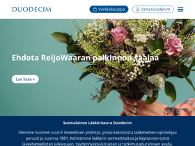 'duodecim.fi' screenshot