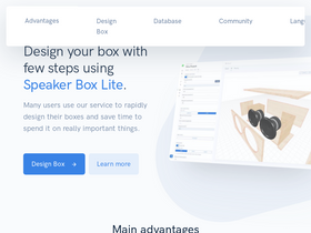 'speakerboxlite.com' screenshot
