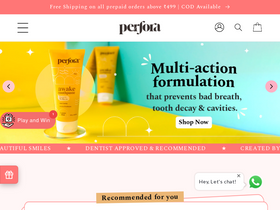 'perforacare.com' screenshot