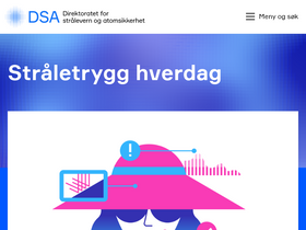 'dsa.no' screenshot