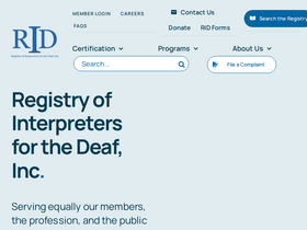 'rid.org' screenshot
