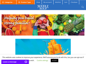 'noodlesoup.com' screenshot