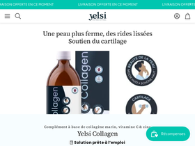 yelsi.co homepage screenshot