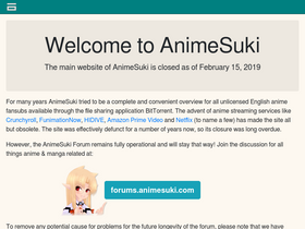 'animesuki.com' screenshot