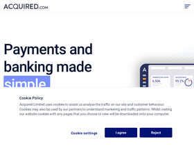'acquired.com' screenshot