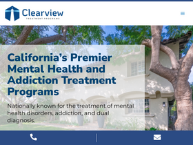 'clearviewtreatment.com' screenshot