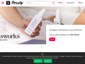 'beautytheshop.com' screenshot