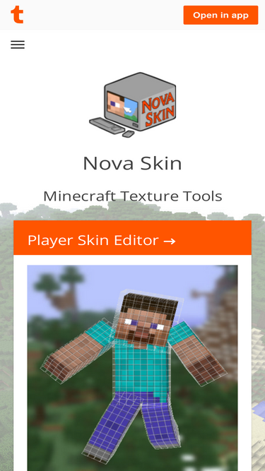 editor  Nova Skin