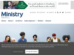 'ministrymagazine.org' screenshot