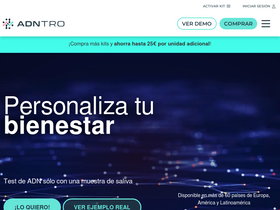 'adntro.com' screenshot