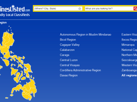 'philippineslisted.com' screenshot