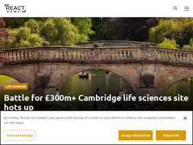 'reactnews.com' screenshot