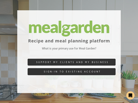 'mealgarden.com' screenshot