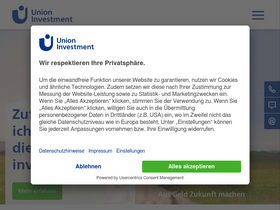 'anlegen.meindepot.union-investment.de' screenshot