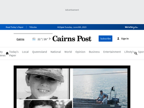 'cairnspost.com.au' screenshot