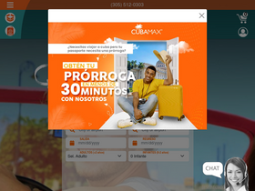 'cubamax.com' screenshot