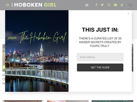 'hobokengirl.com' screenshot