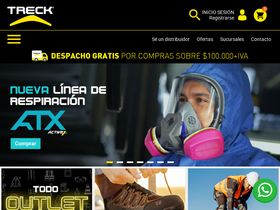 'treck.cl' screenshot