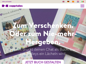 'zapptales.com' screenshot