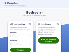 'basispoort.nl' screenshot