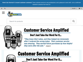 'thetubestore.com' screenshot