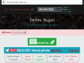 'tarihtebugun.org' screenshot