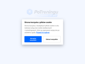 'potreningu.pl' screenshot
