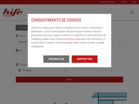 'hife.es' screenshot