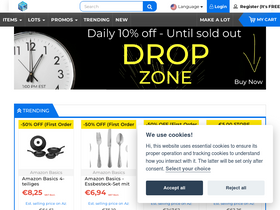 'eurolots.com' screenshot