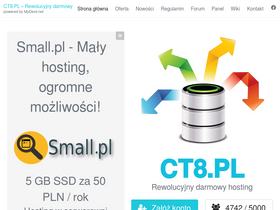 'ct8.pl' screenshot