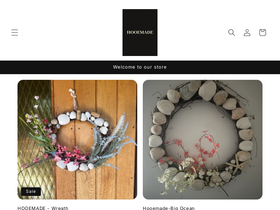 hooemade.com homepage screenshot