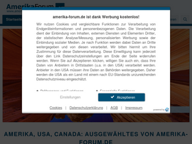 'amerika-forum.de' screenshot