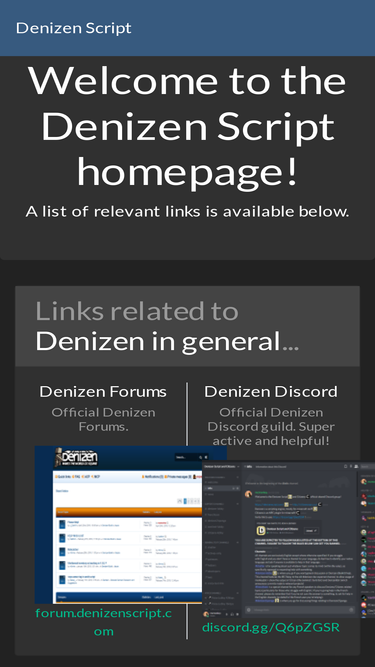denizenscript.com