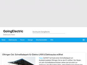 'goingelectric.de' screenshot