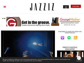 'jazziz.com' screenshot